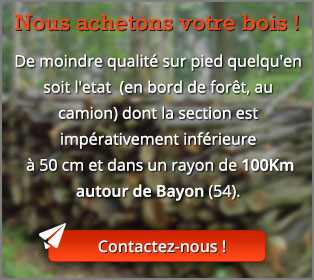 Nous achetons votre bois, contactez-nous
